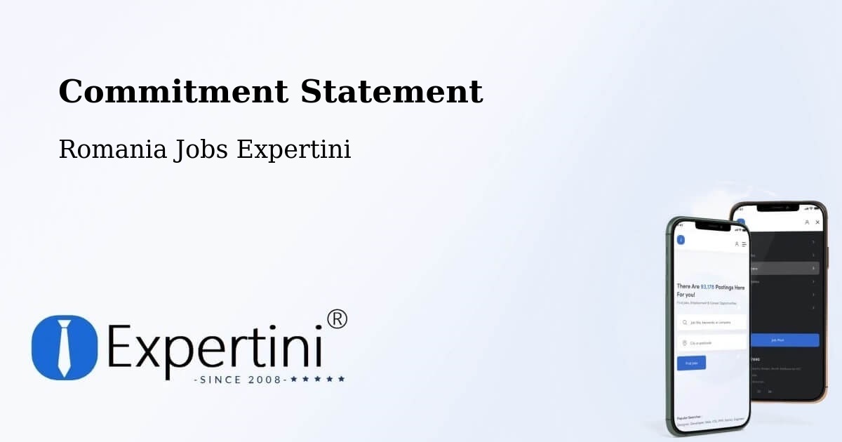 Corporate Commitment – Amărăşti - Romania Jobs Expertini